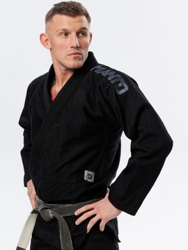 MANTO Kimono Gi BJJ model X5 blackout czarne - rozm. A3