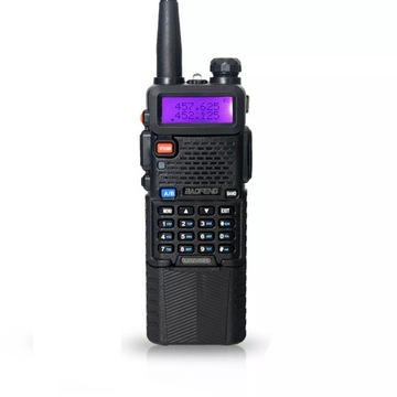 Baofeng UV-5R 5W 3800mAh dwupasmowy radiotelefon 5W z baterią 3800mAh