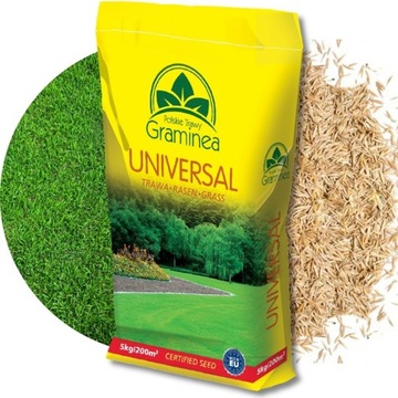 Trawa Uniwersalna Gazonowa Graminea 25KG Nasiona