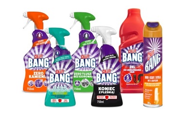 Cillit Bang Spray do kuchni łazienki zestaw 6 szt.