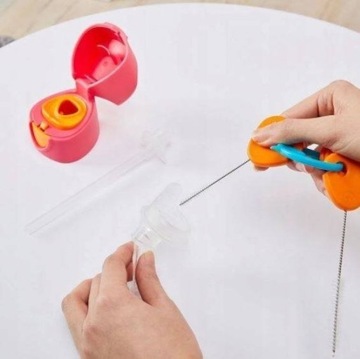 B.Box Набор из 5 ершиков для чистки бутылок с водой и соломинок.