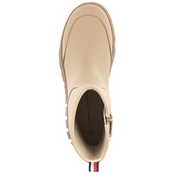 Buty Botki Tommy Hilfiger Bootie T3A5-32427 Beżowe