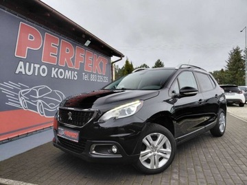 Peugeot 2008 I SUV Facelifting 1.2 PureTech 82KM 2018 Peugeot 2008 Tablet Kamera Klimatyzacja Sensor PDC 1.2 Benzyna 82KM
