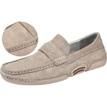 Eleganckie mokasyny meskie CASUAL Półbuty Wyg