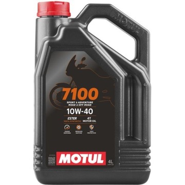 OLEJ MOTOCYKLOWY 10W40 MOTUL 7100 4L