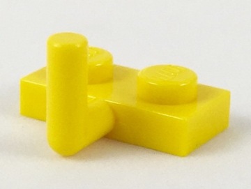 Lego 4623 Płytka 1x2 Hak Żółta 1 szt