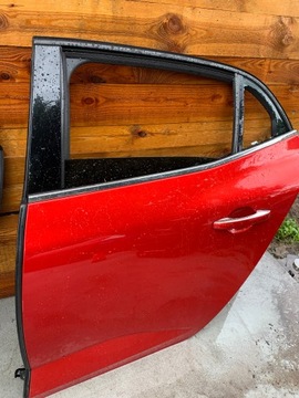 DRZWI TYL TYLNE LEWE RENAULT MEGANE IV 4 HB NR FARBY TENNP