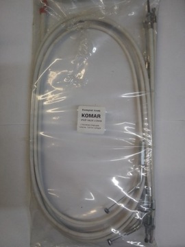 LINKI KOMAR KOMPLET 5 SZT BIAŁE