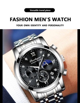POEDAGAR деловые мужские часы Высшая роскошь