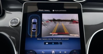 Mercedes Klasa C W206 Limuzyna 1.5 180 170KM 2025 Mercedes-Benz Klasa C AMG Line CarPlay Android Auto Martwe Pole Kamera Sal, zdjęcie 16