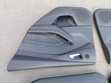 FORD FOCUS MK3 LIFT 2015-18 - Комплект кожаной обивки дверей.