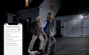 BATERIE ZEWNĘTRZNA KAMERA OBROTOWA IP 2K WiFi ZOOM