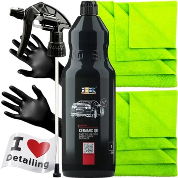 ADBL CERAMIC QD 1L QUICK DETAILER DO LAKIERU AUTA POŁYSK OCHRONA SIO2
