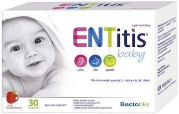 Entitis BABY 30 saszetek o smaku TRUSKAWKOWYM