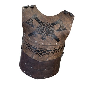 Żołnierz Chest Body Knight Metalowe nity Regulowan