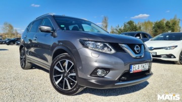 Nissan X-Trail III Terenowy 1.6 DIG-T 163KM 2017 Nissan X-Trail 1.6T 163KM manual kamery 360 panorama climatronic el klapa, zdjęcie 6