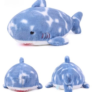 Maskotka pluszak mały niebieski rekin 25 cm