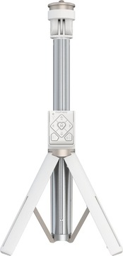 Statyw Tripod selfie stick Hohem RS01 biały z pilotem, regulowany do 510mm