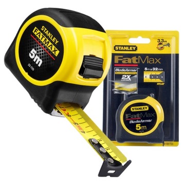 ПРОКАТНАЯ МЕРНАЯ НАПРАВЛЯЮЩАЯ STANLEY FATMAX 5M BLADEARMOR ST 0-33-720