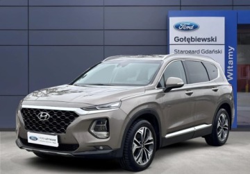 Hyundai Santa Fe IV SUV 2.0 CRDi 185KM 2019 Hyundai Santa Fe Hyundai Santa FE 2.0 Diesel 185km 4x4 PALTINUM Polski Sal, zdjęcie 31