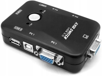 KVM-переключатель HDMI 2.0 USB-переключатель 4K/60 Гц 4xUSB