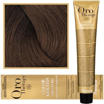 Fanola Oro Therapy keratynowa farba 6,0 100ml