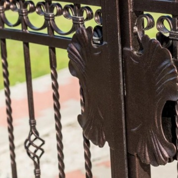 Балясина 12x12 H=120см 2x Фигурная кованая балюстрада для забора