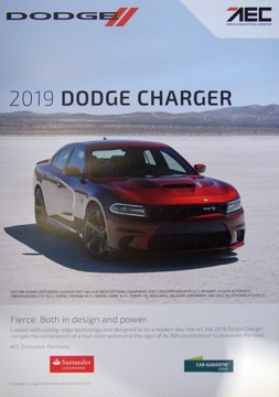 Dodge Charger prospekt model 2020