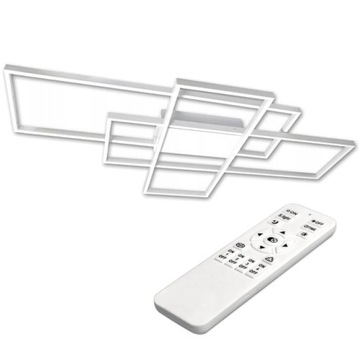 Lampa Sufit Galaxy PLAFON LED Żyrandol CCT + pilot