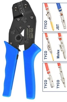 ZACISKARKA PRASKA DO KONEKTORÓW SAMOCHODOWYCH TYCO JST SN-28B 0,25-1 MM2