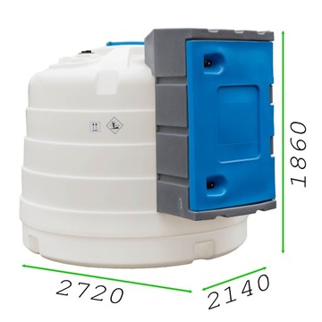 DYSTRYBUTOR DO ADBLUE JEDNOPŁASZCZOWY 5000L Licznik PIUSI K24