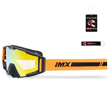 Gogle cross IMX SAND BLACK MATT/ORANGE GRATISY