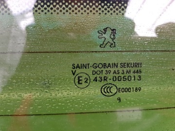 PEUGEOT 308 CC SKLO (OKNO) ZADNÍ