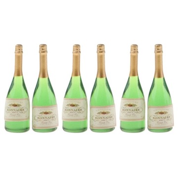 6x Butelki Mini Drink Wine Whisky 2 szt. 1/6