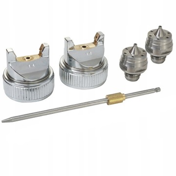 ПИСТОЛЕТ ДЛЯ ПОКРАСКИ 600 МЛ ПОКРАСКА 2 НАСАДКИ HVLP 1,4 мм 1,7 мм