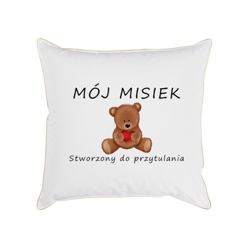 Poszewka biała na poduszkę z Twoim nadrukiem