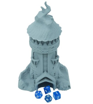 Каменная башня для игры в кости - Dice Tower Светло-серый