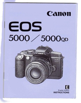 CANON EOS 5000 / 5000 QD INSTRUKCJA