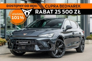 Cupra Leon II Hatchback Facelifting 1.5 eTSI MHEV 150KM 2026 Cupra Leon 1.5 eTSI 150 KM DSG - Dostępny od