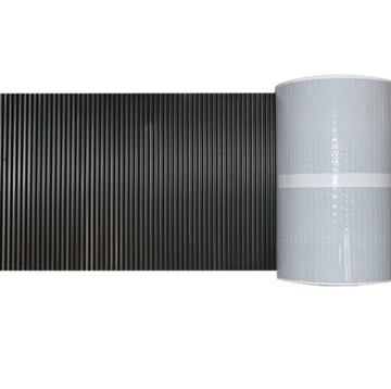 TAŚMA KOMINOWA OŁOWIANA PLISOWANA EUROTEC CLASSIC PB3 0,3mm CZARNA RAL 9005