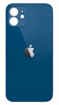 Klapka Plecki Tył iPhone 12 Blue Duże oczko