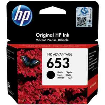 TUSZ ORYGINALNY HP 653 CZARNY 3YM75AE nowy