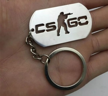 Металлический брелок CS GO Counterstrike Steam DOG TAG