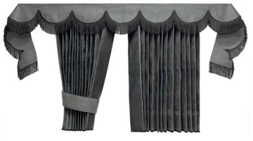 ZASŁONY PLISOWANE FIRANY TIR VOLVO FH 12-15, FH 4