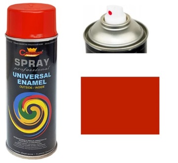 CHAMPION SPRAY UNIWERSALNY CZERWONY OGNISTY RAL3000 400ml