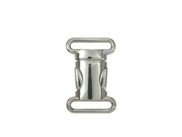 Klamra metalowa 20mm Nikiel