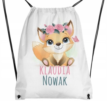 WOREK PLECAK DO PRZEDSZKOLA SZKOŁY IMIĘ WZORY Y4