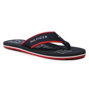 MESKIE JAPONKI TOMMY HILFIGER KLAPKI TH LATO SIMON 52D XM0XM02885 r. 42