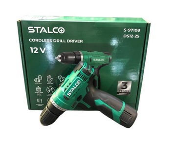 Wkrętarka Stalco zasilanie akumulatorowe 12 V S-97108 3 lata gwarancji DS12