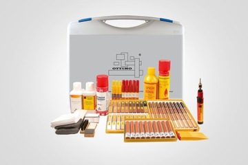 Ручка для ретуши CLEHO C22 134, непрозрачный золотистый дуб